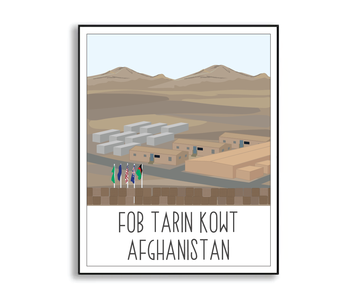 FOB Tarin Kowt Print
