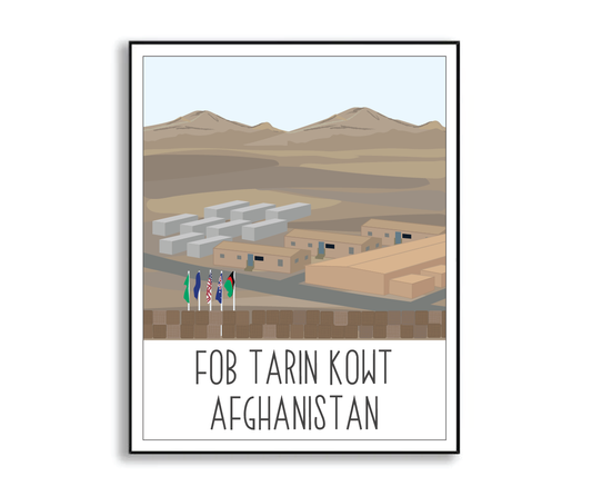 FOB Tarin Kowt Print