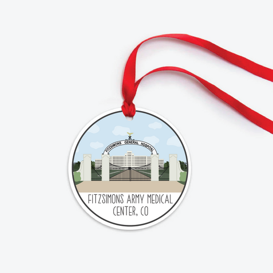 Fitzsimons Army Medical Center Ornament