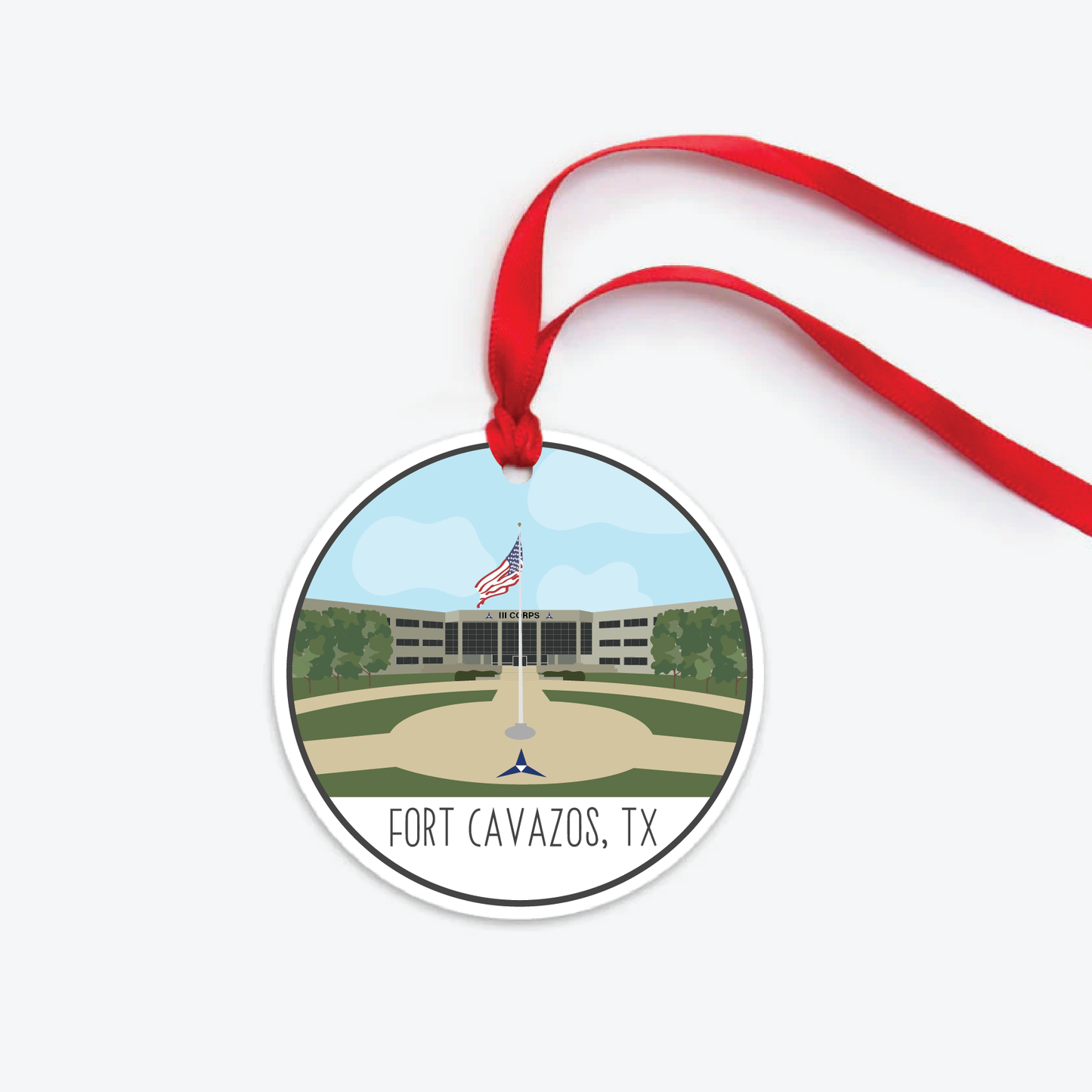 Fort Cavazos Ornament