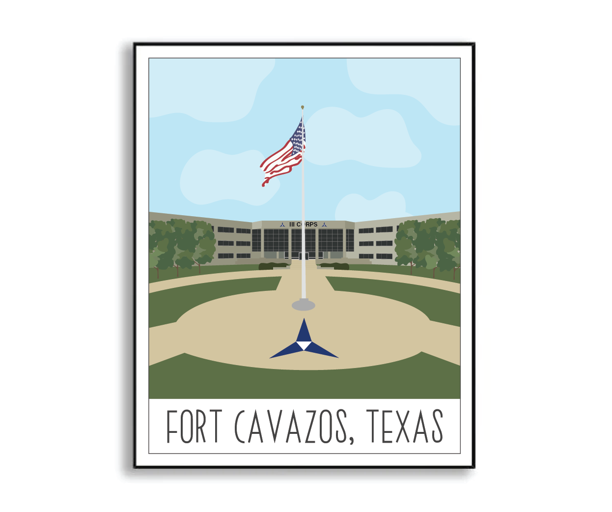 Fort Cavazos Print