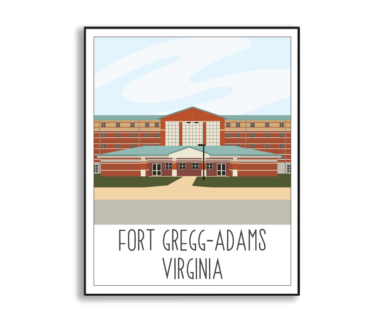 Fort Gregg-Adams Print