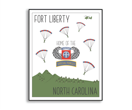 Fort Liberty Print