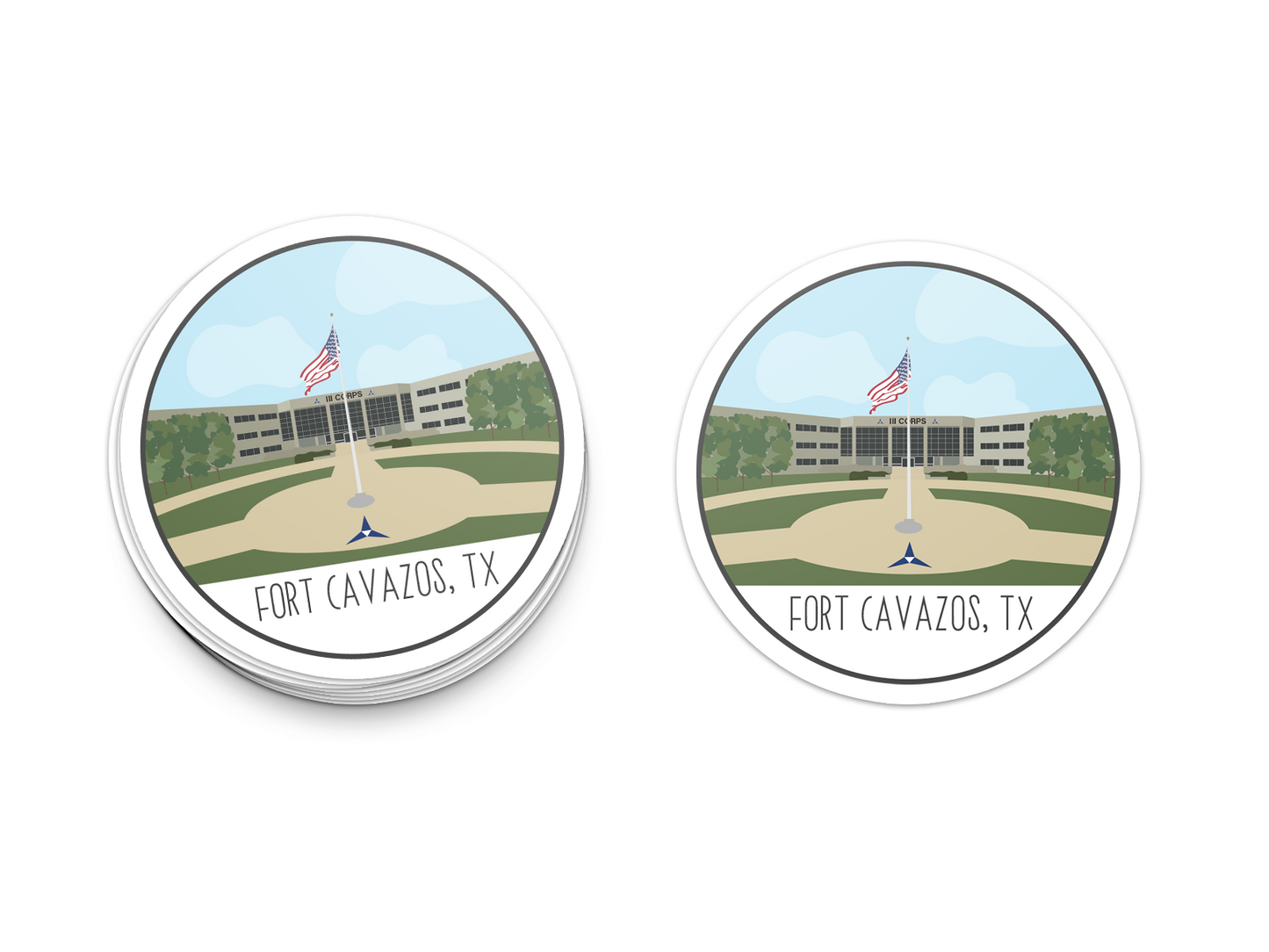 Fort Cavazos Sticker