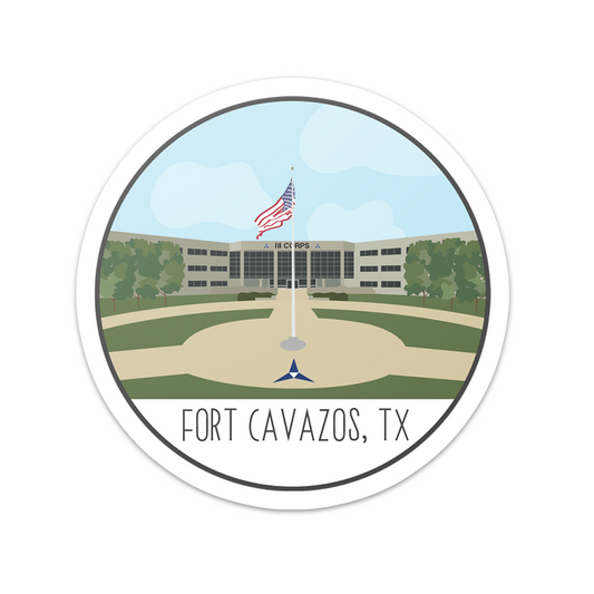 Fort Cavazos Sticker