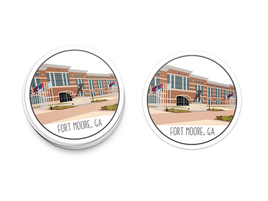 Fort Moore Sticker