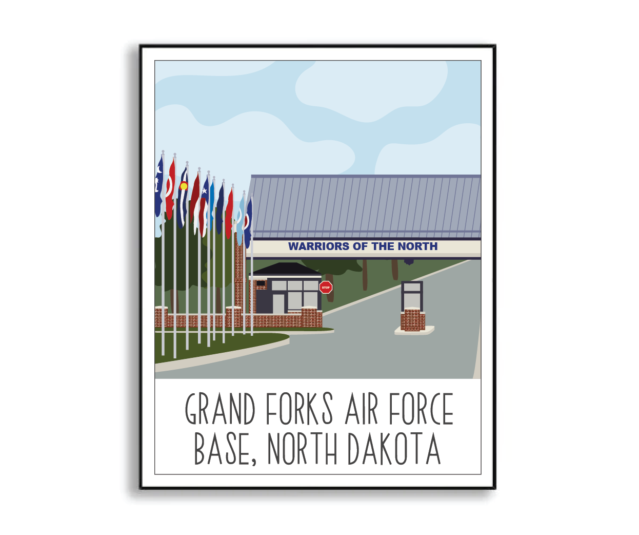 Grand Forks Air Force Base Print