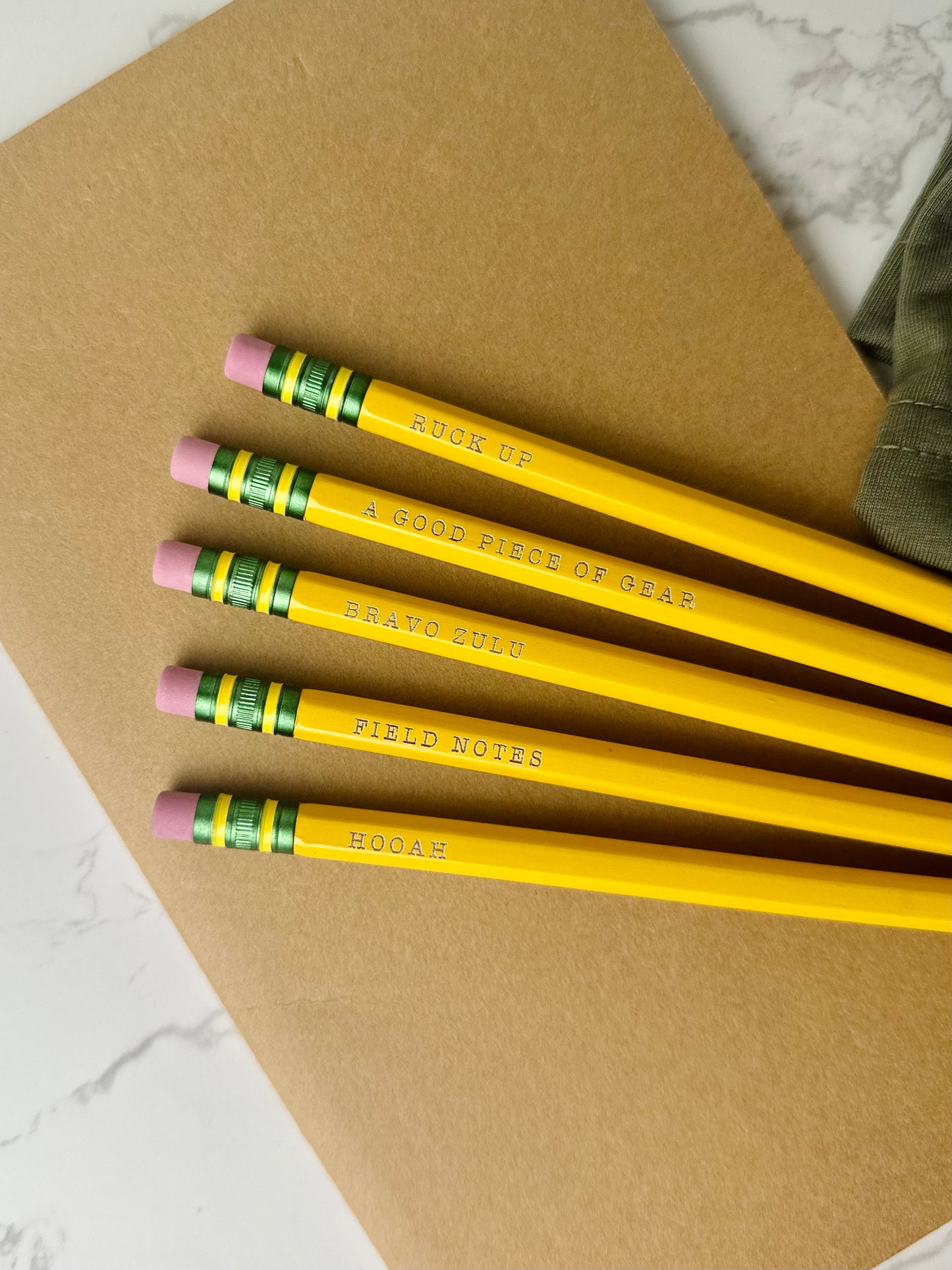 Troop Talk Engraved Pencils