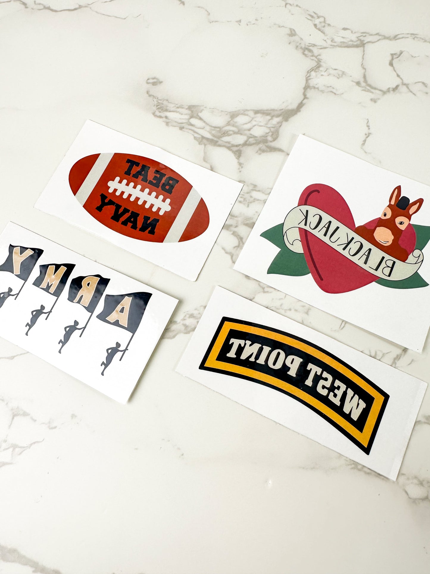 USMA West Point Temporary Tattoos