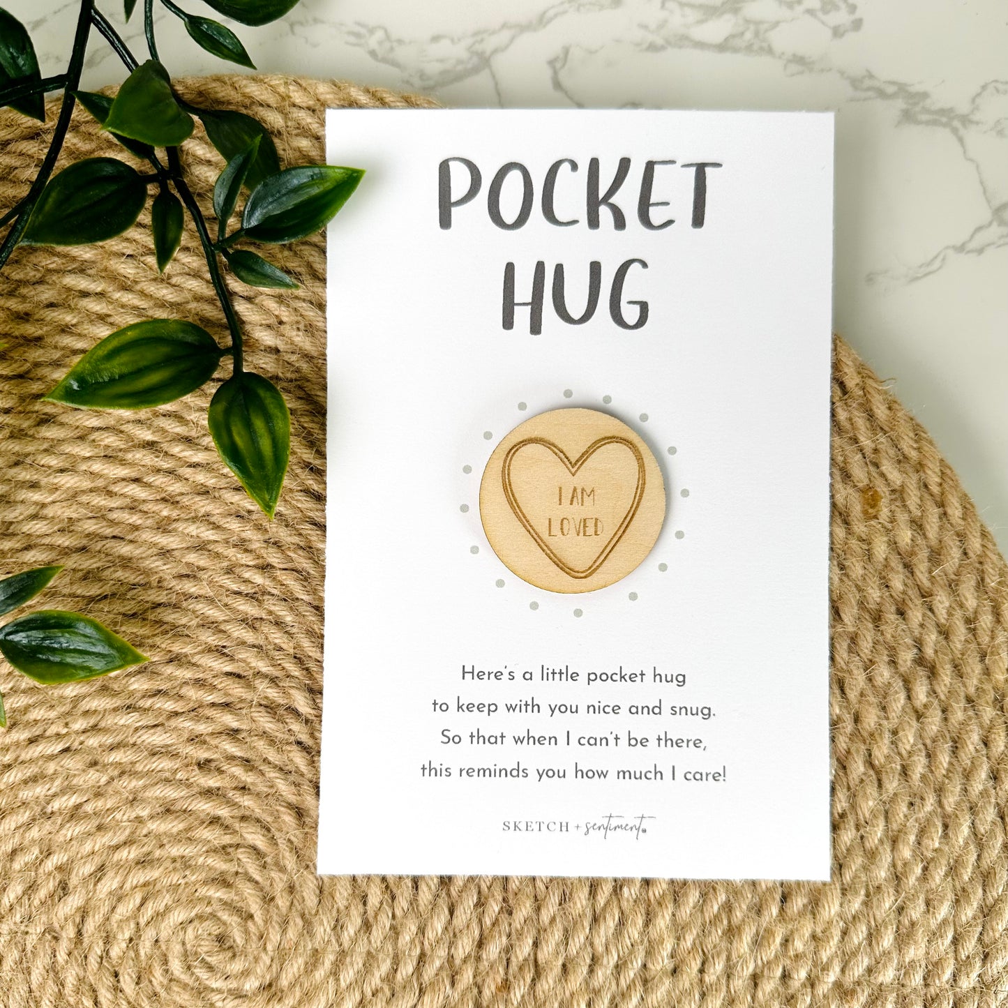 I am Loved Pocket Hug