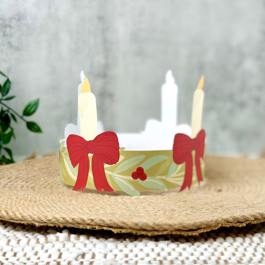 St. Lucy's Crown of Candles Printable Headband