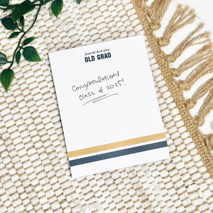 Old Grad Notepad