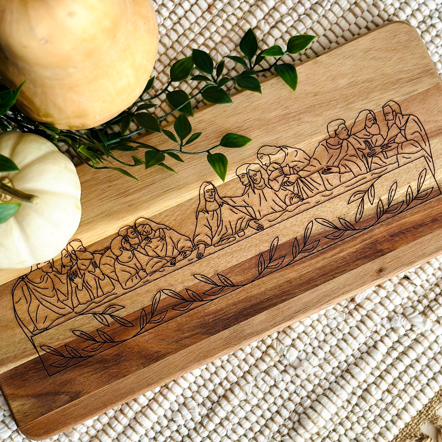 The Last Supper Serving Board