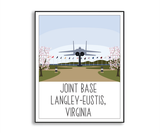 Joint Base Langley-Eustis Print