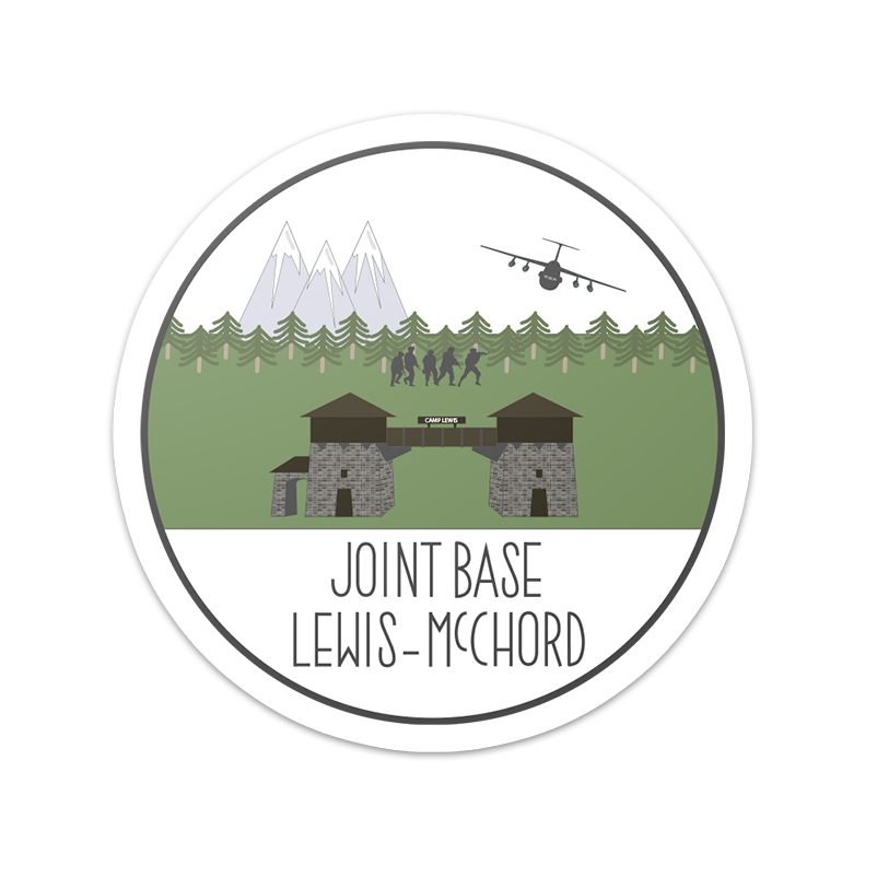 Joint Base Lewis-McChord Sticker