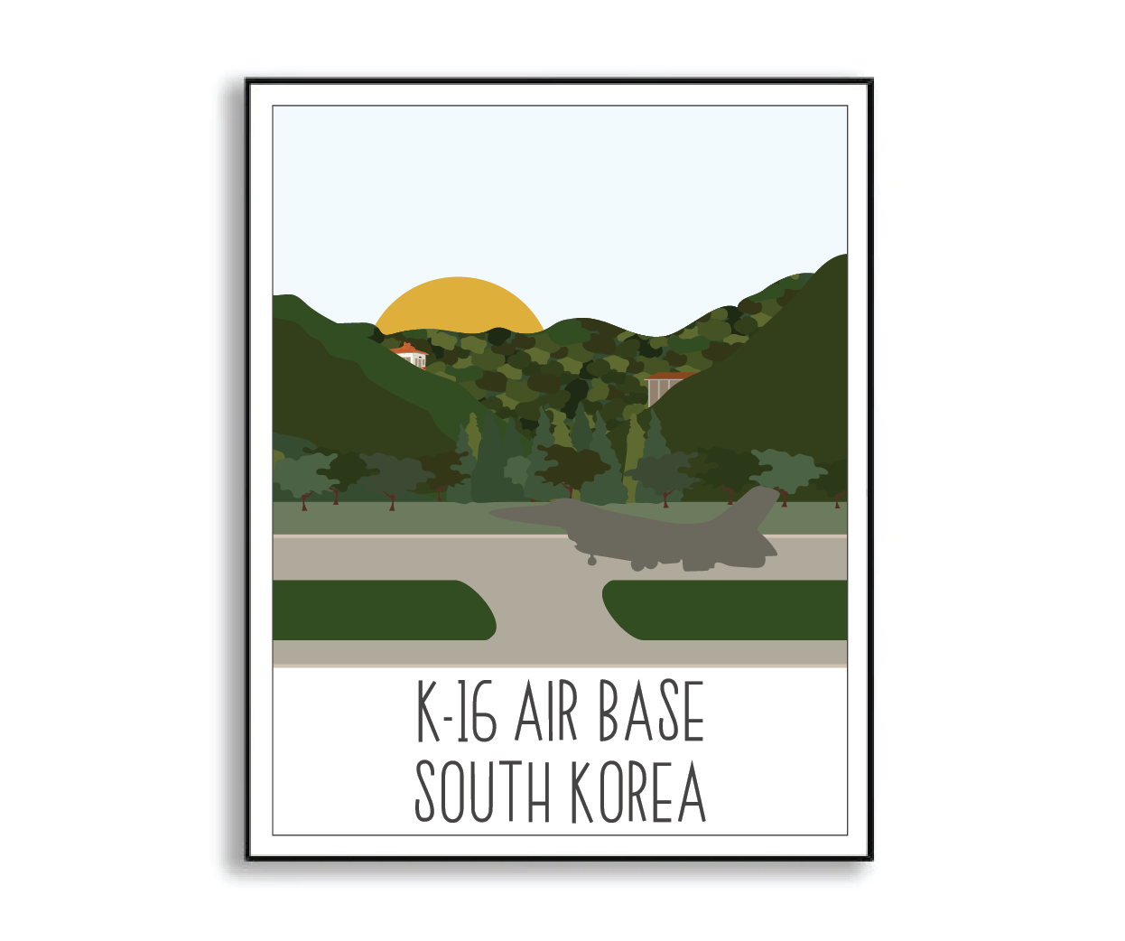 K-16 Air Base Print