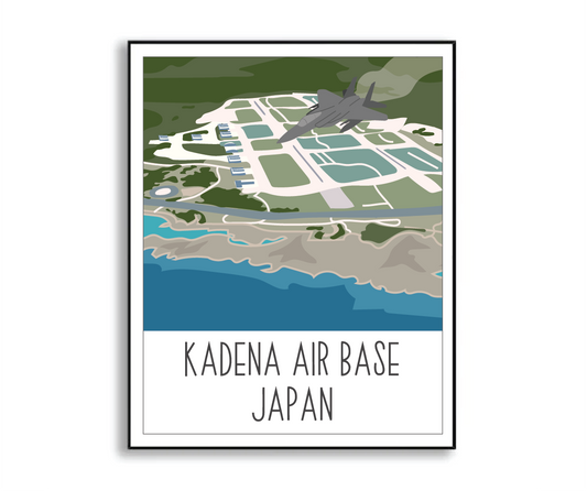 Kadena Air Base Print