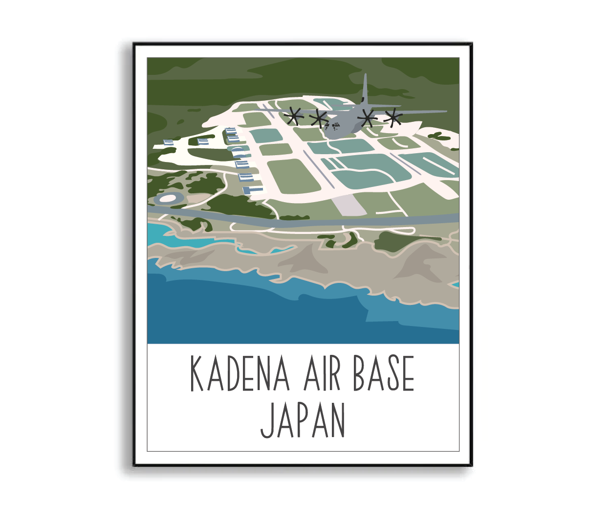 Kadena Air Base Print