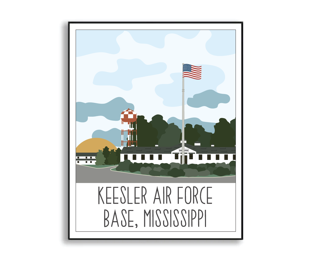 Keesler Air Force Base Print