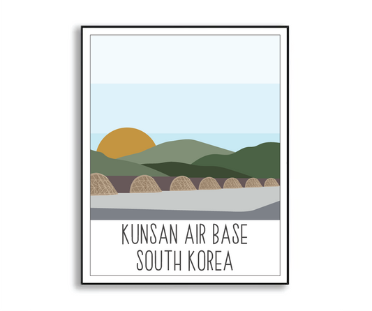 Kunsan Air Base Print