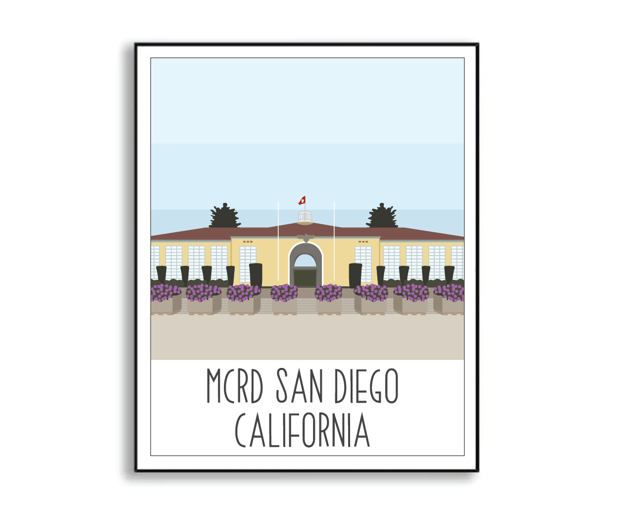 MCRD San Diego Print