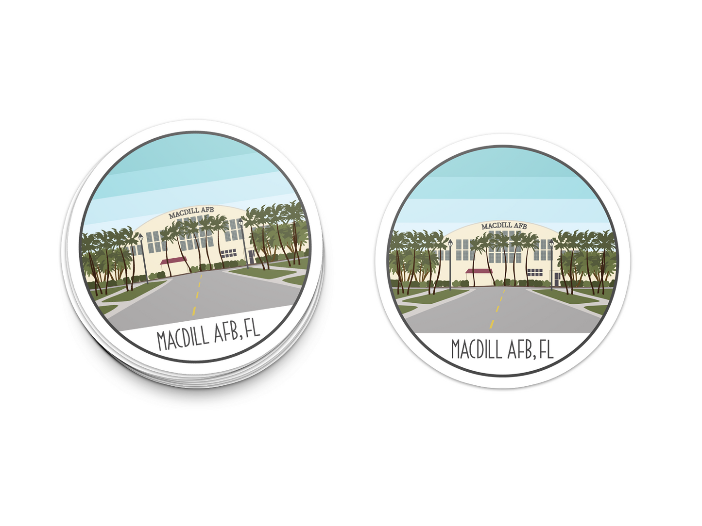 MacDill AFB Sticker