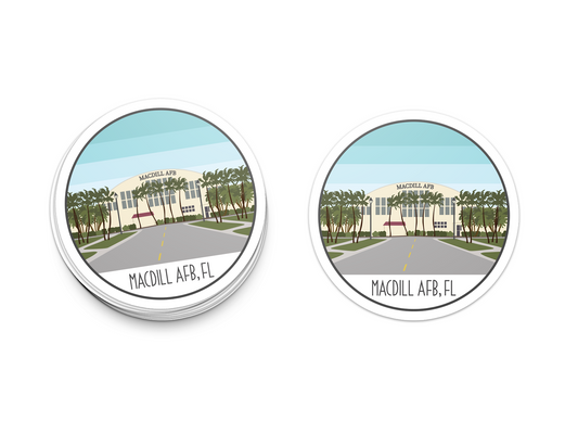 MacDill AFB Sticker
