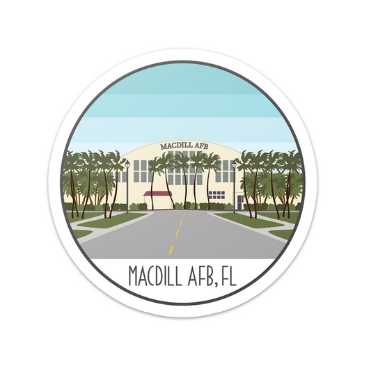 MacDill AFB Sticker