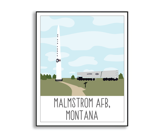 Malmstrom Air Force Base Print