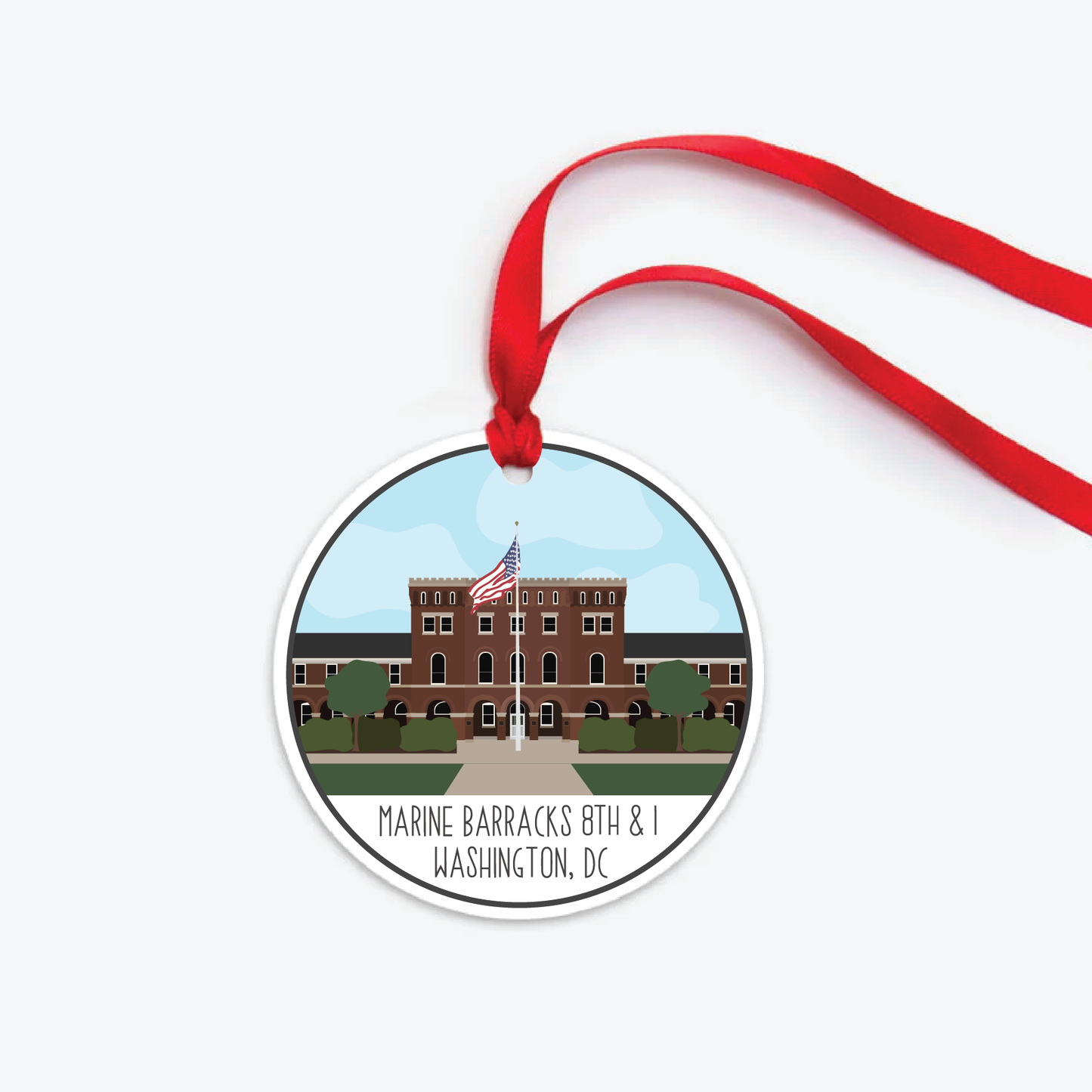 Marine Barracks 8th & I Ornament