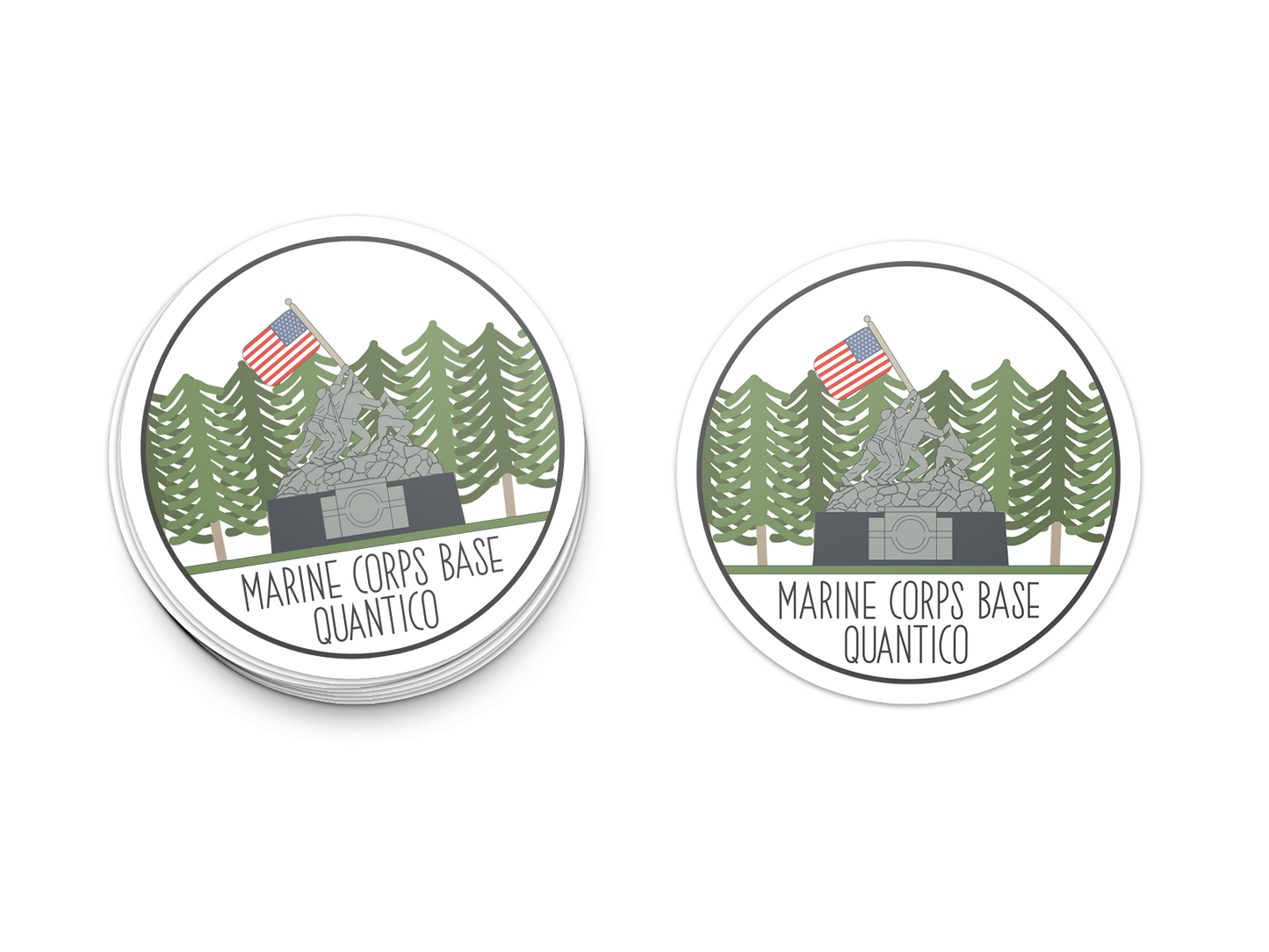 Marine Corps Base Quantico Sticker