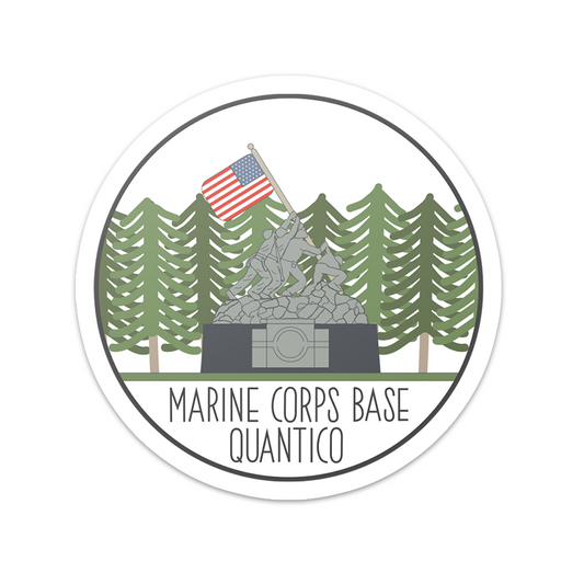 Marine Corps Base Quantico Sticker