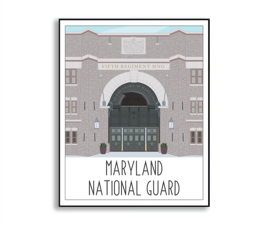 Maryland National Guard Print
