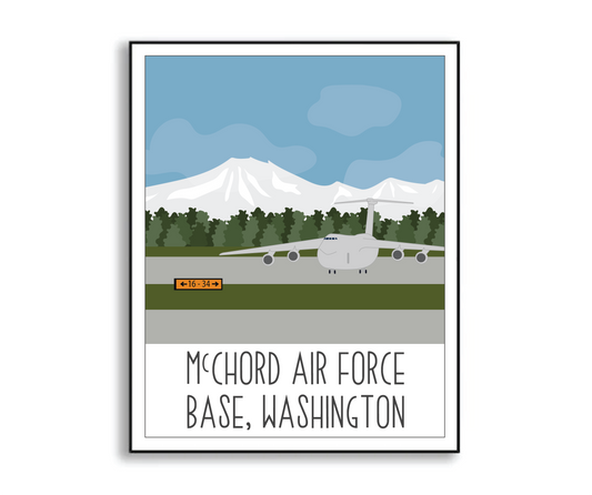 McChord Air Force Base Print