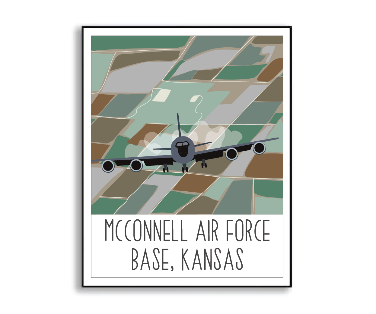 McConnell Air Force Base Print