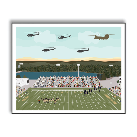 Michie Stadium USMA West Point Print