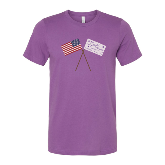 Military Brat Flag Tee