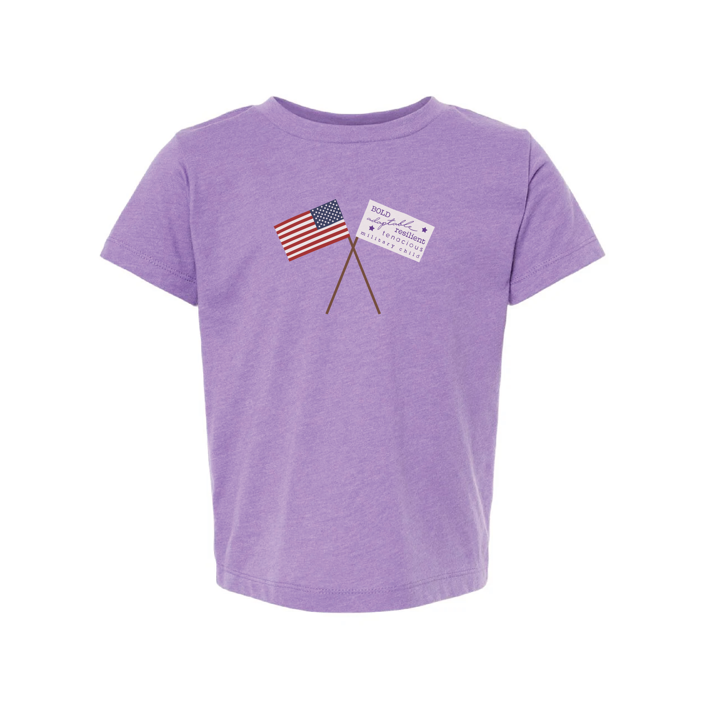 Military Brat Flag Tee