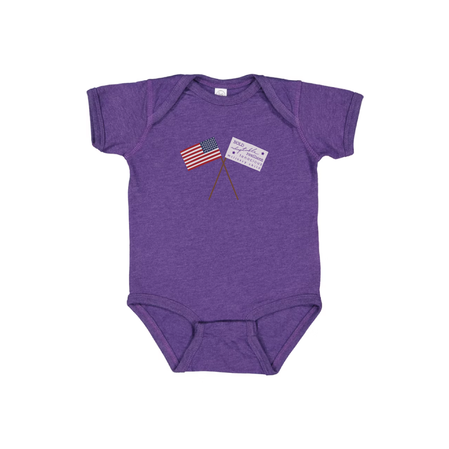 Military Brat Flag Tee