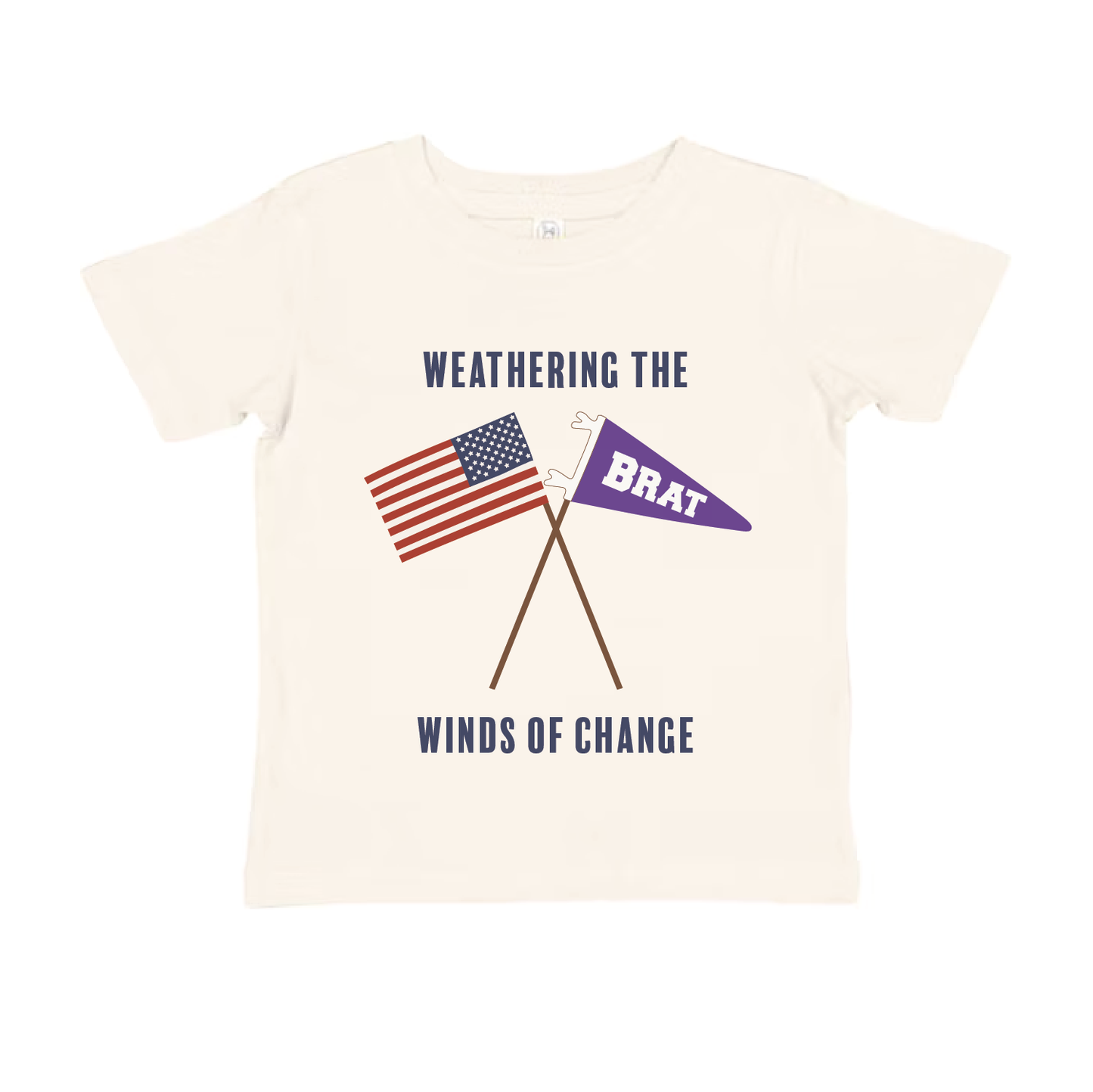 Month of the Military Child Flags Tee