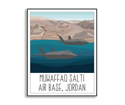 Muwaffaq Salti Air Base Print