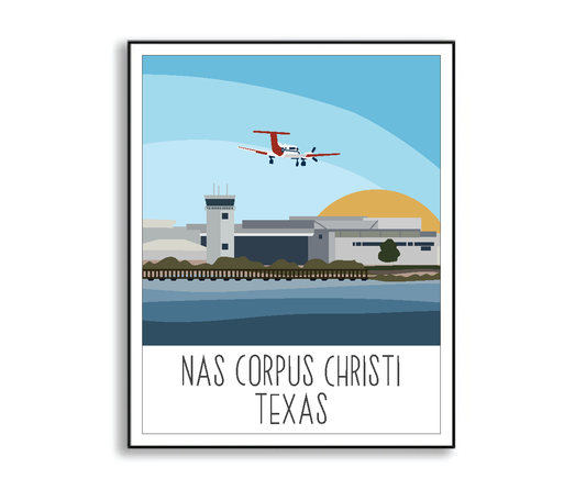 NAS Corpus Christi Print
