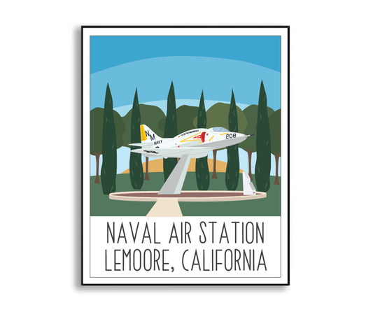 NAS Lemoore Print