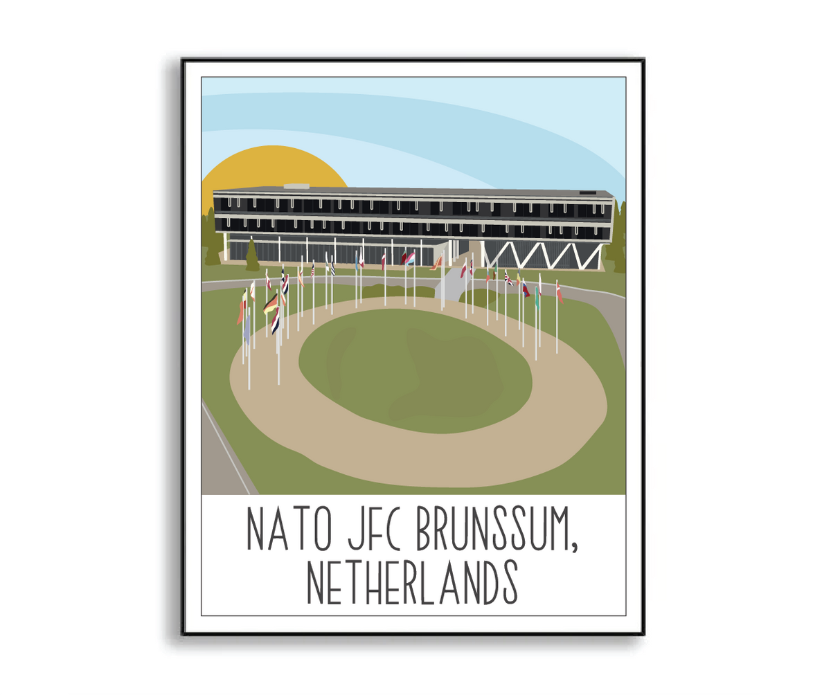 NATO JFC Brunssum Print