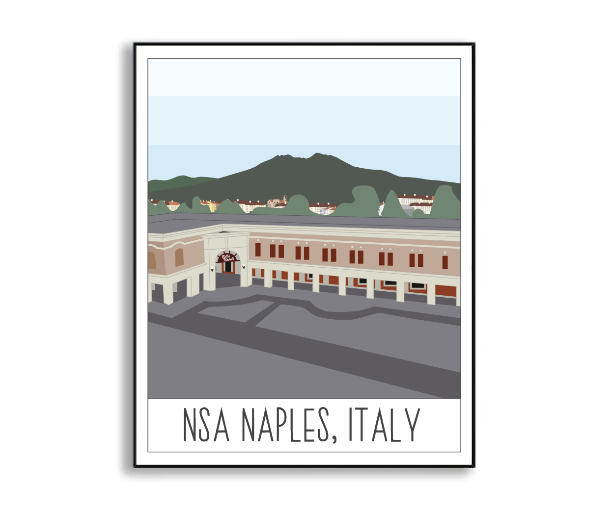 NSA Naples Print