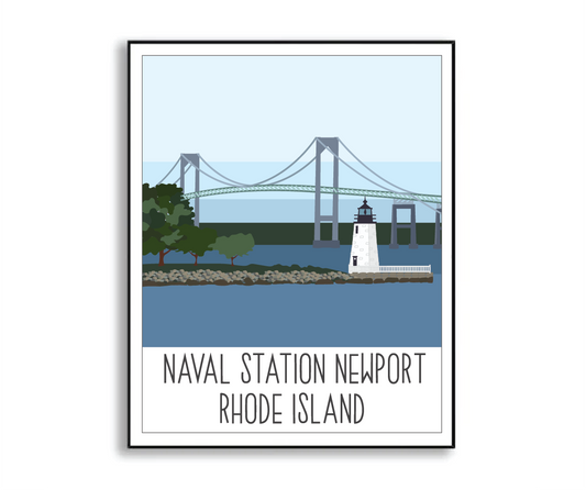 Naval Station Newport Print