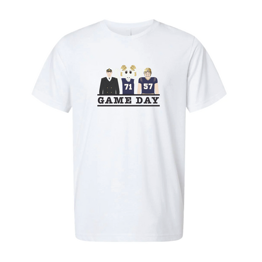 Navy Football Game Day Tshirt