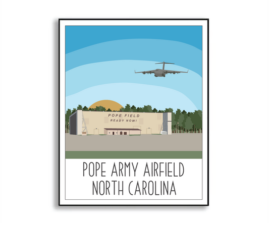 Pope Army Airfield Print