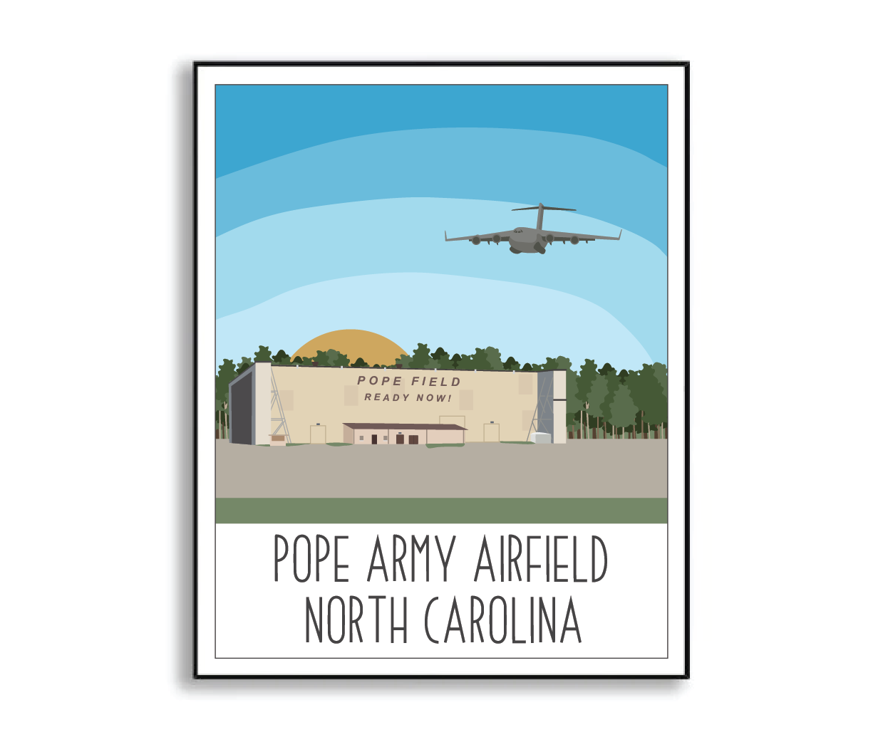 Pope Army Airfield Print