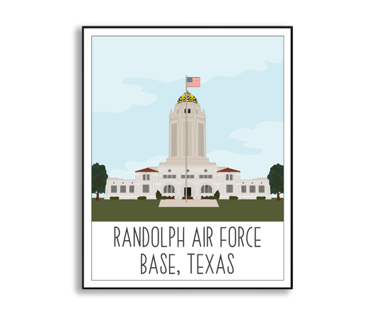 Randolph Air Force Base Print